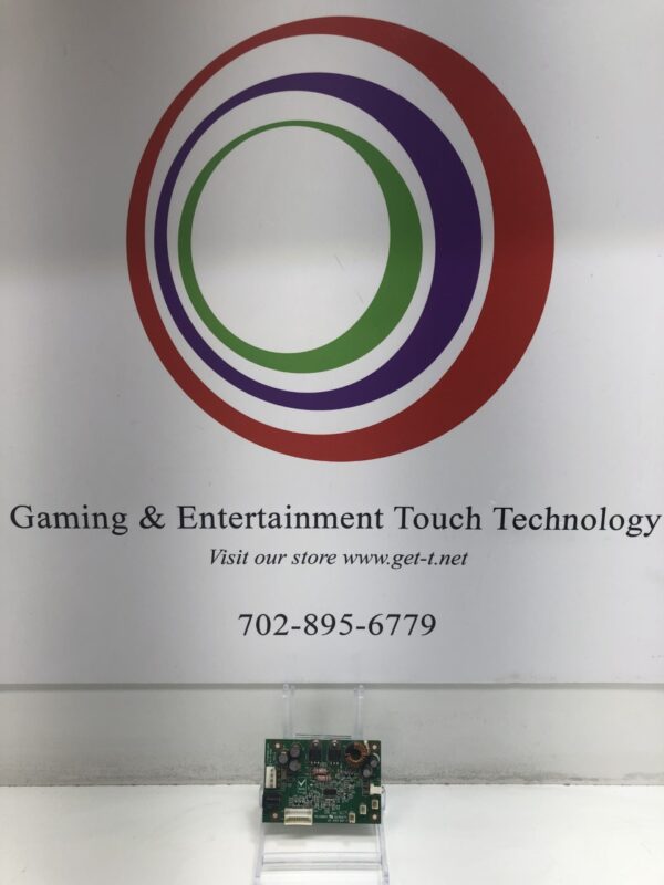 Wells Gardner Gaming & entertainment touch technology. Power Regulator board for LCD. Part PRLCD9800. 12V to 24V. GETT Part LCDReg100