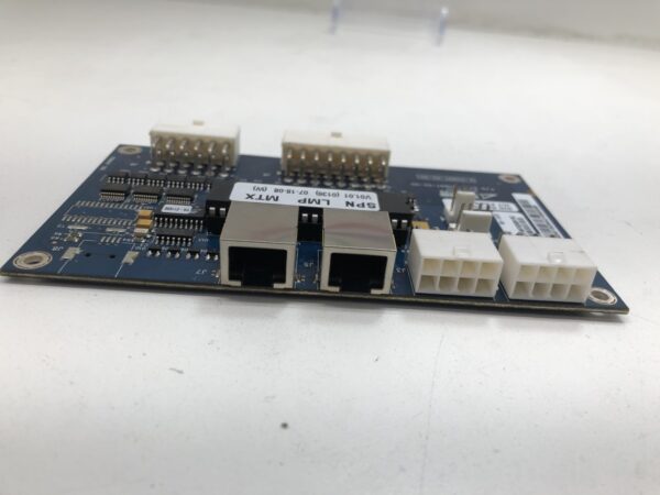 A Light Controller Board for use with WMS BBII Games. WMS Part 6779-011697-02-00. GETT Part LightController102 with two wires on it.