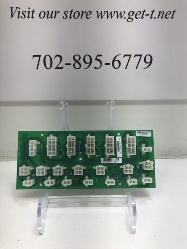A Power Distribution Board for IGT Game with a number of buttons on it.