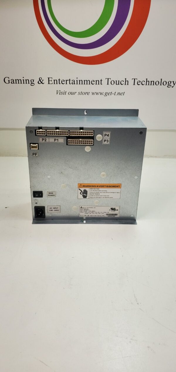 A gaming and entertainment touch technology Aruze Cube-X APX Power Supply, Delta Part  ADP-555AR A. GETT Part PSUP191.