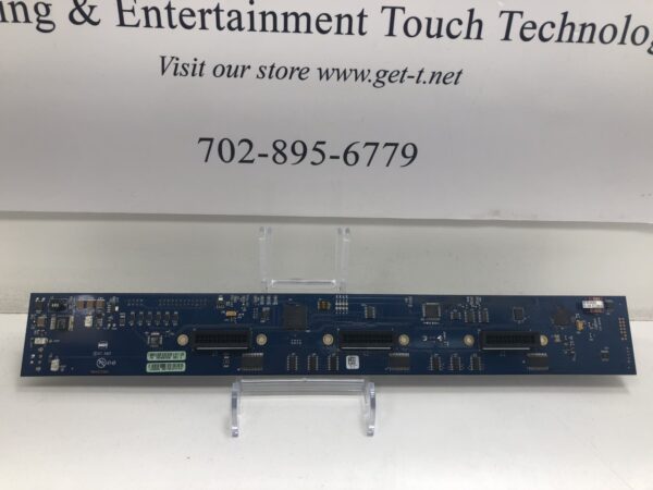 A IGT Reel Driver Board for use with IGT AVP Reel Games, Others with the words entertainment touch technology on it.