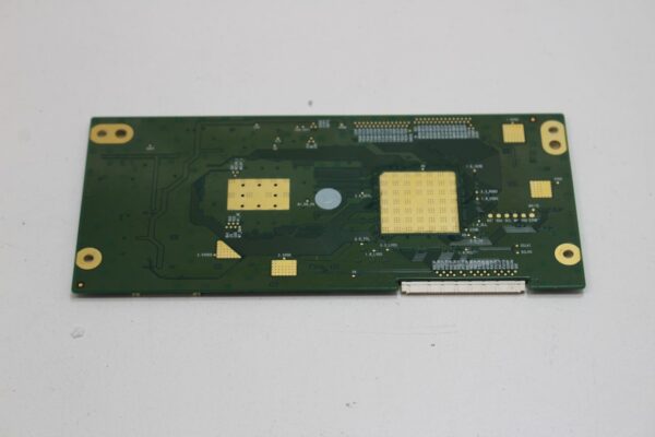 A TCON Board for 22" Tovis Monitor, Tovis Part ltm220m3l02c4lv0, GETT Part TCON106, on a white surface.