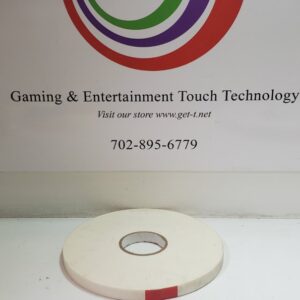 The 3M High Temp Velcro "hook and loop" tape, 40' roll. GETT Part TAPE105 logo is on a piece of tape.