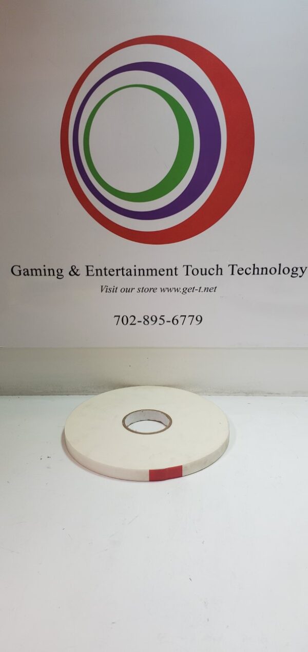 The 3M High Temp Velcro "hook and loop" tape, 40' roll. GETT Part TAPE105 logo is on a piece of tape.
