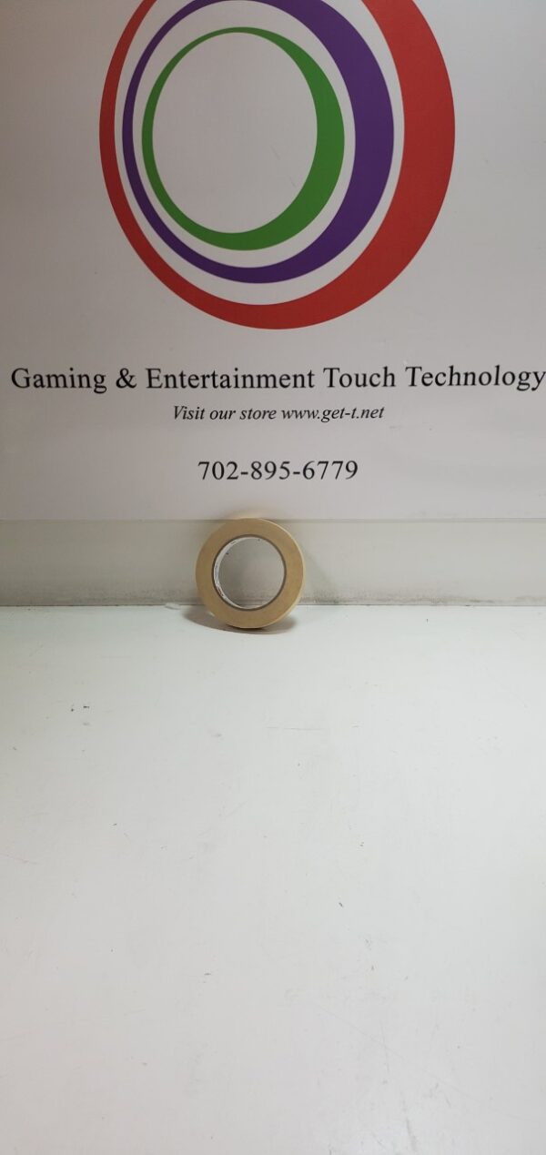 Gaming and entertainment technology 1/2" Masking Tape. BRon Brand. GETT Part Tape113 logo.