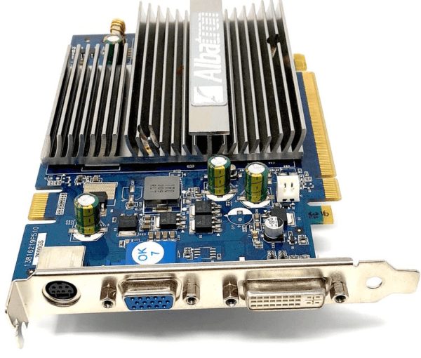 This is a VIDEO CARD for use with ARUZE CUBE X games, Others. Albatron brand. Albatron part # 1381629P510. GETT Part VCard140 featuring a pci express x16 gpu.
