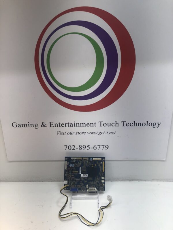 Gaming & entertainment technology AD Board for 27" Effinet Monitor for use with Ainsworth Games. Part # A511-201610047.  GETT Part ADB273. Refurbished- Cleaned and Tested Part.