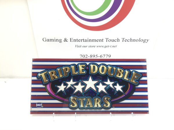 Triple IGT Double Diamond Belly Glass - gaming and entertainment technology.