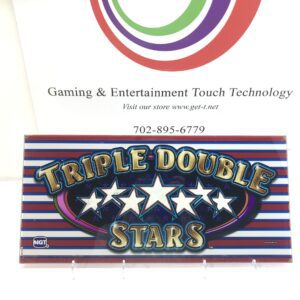 Triple IGT Double Diamond Belly Glass - gaming and entertainment technology.