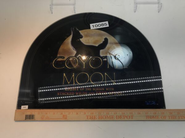 IGT Double Diamond Belly Glass. 20.25" x 9.5". GETT Part BellyGlass100's moon sign.