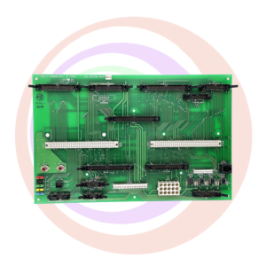 A green Bally S6000 Backplane on a purple background.