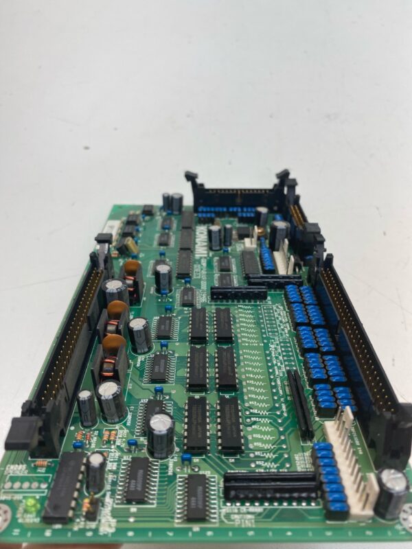 A Power Control Board for Konami Gaming, Konami Part GG9P1 Interface Buttons/Door/7 Segment Board on a white surface.