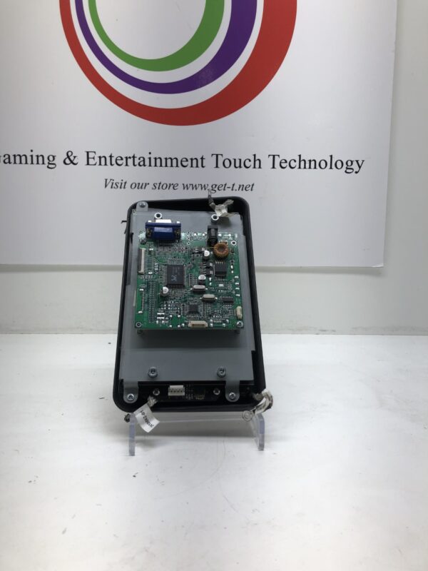 A computer board with the words entertainment and touch technology on it.