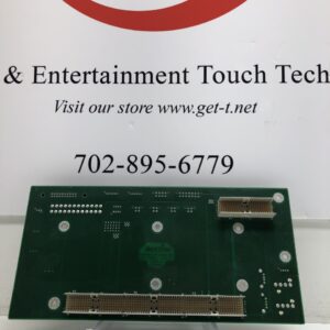 A backplane for use with Aristocrat MK5 games, Others. Aristocrat Part 494168. Refurbished Part- Tested, ready to GETT your game back to work. GETT Part BPLN239 with the words entertainment tech on it.