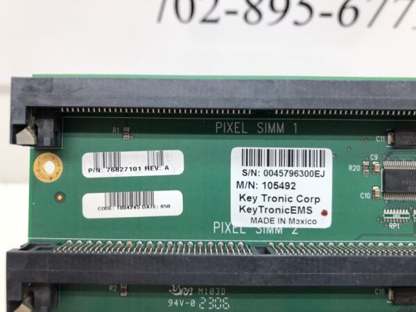 An IGT S2000 ENHANCED MEMORY BOARD with a label on it.
