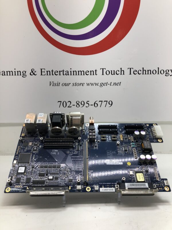 A Reel Driver Board for WMS BBI, BBII with a logo for learning & entertainment technology.