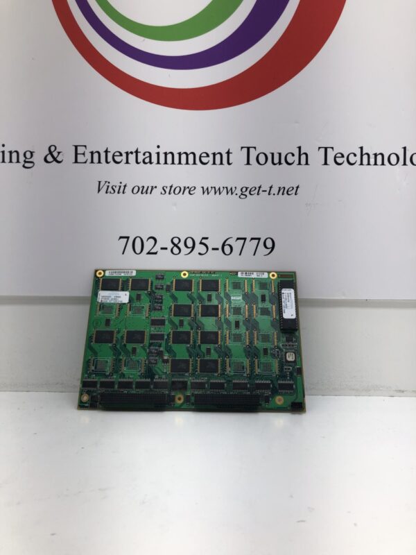 A IGT Memory/ Storage Board for IGTT Game King with the words entertainment and touch technologies on it.