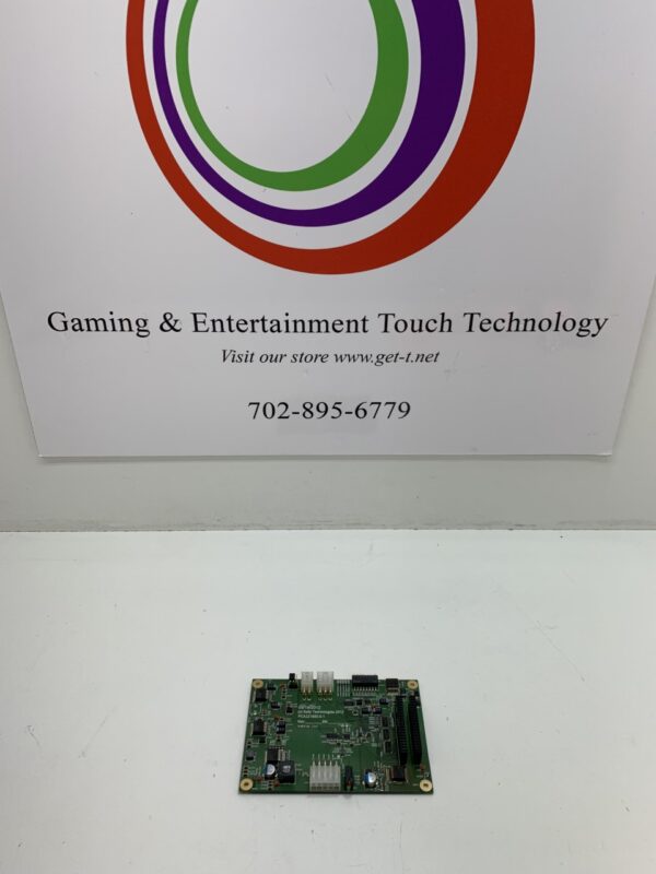A Power Control Board Assembly for Bally Alpha I in front of a sign.