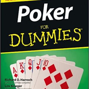 Poker For Dummies Paperback, a reference for the best of us.