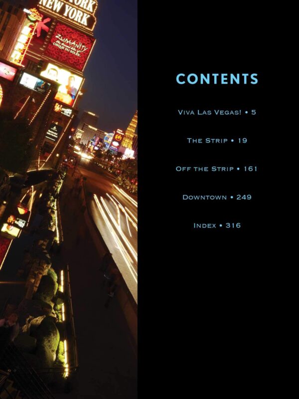 The contents of the Las Vegas Cocktails: Over 100 Recipes Inspired by Sin City (City Cocktails) Hardcover. GETT Part CQB139.