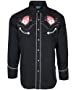A Benny's Las Vegas Casino Poker Western Shirt . GETT Part CQC102 with roses on the sleeves.