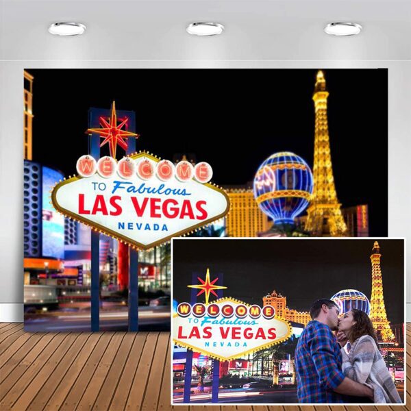 Welcome to Las Vegas Backdrop Casino City Night Scenery Background 7x5ft Vinyl Billboard Banner Themed Party Decoration Backdrops - Welcome to Las Vegas Backdrop Casino City Night Scenery Background 7x5ft Vinyl Billboard Banner Themed Party Decoration Backdrops - Welcome to Las Vegas Backdrop Casino City Night Scenery Background 7x5ft Vinyl Billboard Banner Themed Party Decoration Backdrops - GETT Part CQD103.