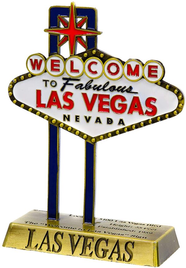 Las Vegas Sign Replica Trophy (5", Bronze)