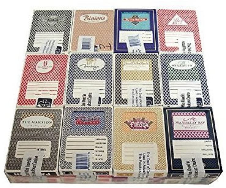 Used Las Vegas Nevada Casino Playing Cards. From Nevada casinos, many,  assorted. Used/ Cleaned/ Punched, Edged. GETT PO CQT106 - GET-T