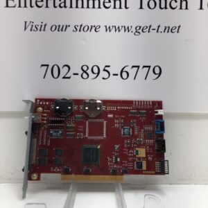 Entertainment touch tv IGT AVP PCI Universal boards P/N 75437300W. GETT Part PCICard1001.