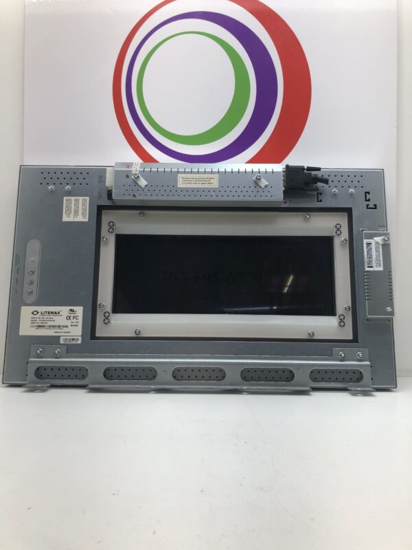 Samsung WMS BBIII/ Blade, LCD Touch Monitor with Transmissive Reels Opening. Lightmax Part SLP2415-ETB-I02 COMPLETE LCD LITEMAX IN WMS # 1431668. GETT Part LCDM382.