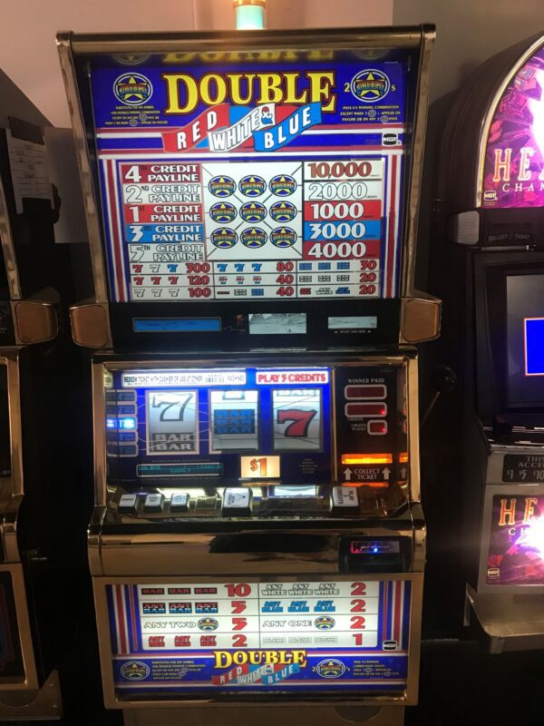 Double diamond slot machine.