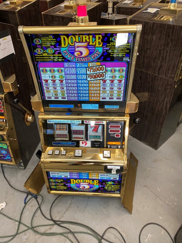 Double 5 slot machine.