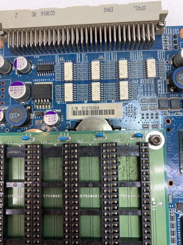 A MPU for Konami K2V, Video Game with a number of components on it. Refurbished Part. GETT Part CPU202.