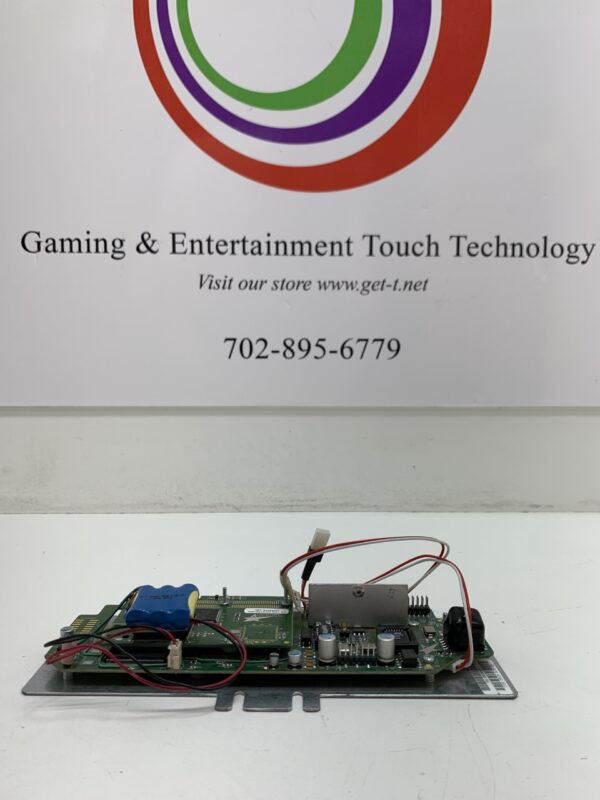 A IGT Systems, ACRES PTU gaming and entertainment technology board with a logo on it.