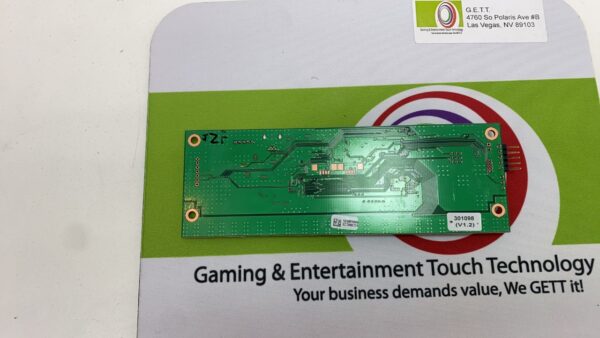 Gaming & entertainment touch pcb has been replaced with Kortek Advanced AD Board. NEW. Kortek part 301098. GETT Part ADB309.