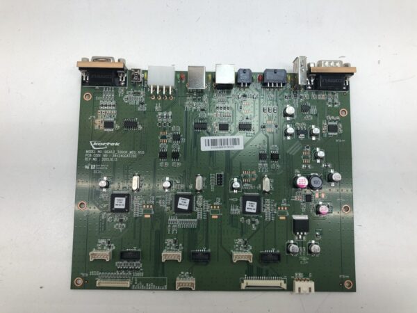 A Kortek Touch Control/ MCU board with a number of components on it.