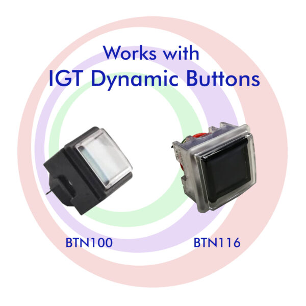 Works with IGT Dynamic Button Tester GETT Part TESTERDYNAMIC100.
