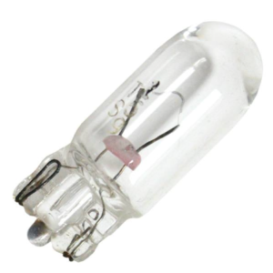 A small Eiko 159 159, 6.3V .15A T3-1/4 Wedge Base GETT Part LAMP149 on a white background.