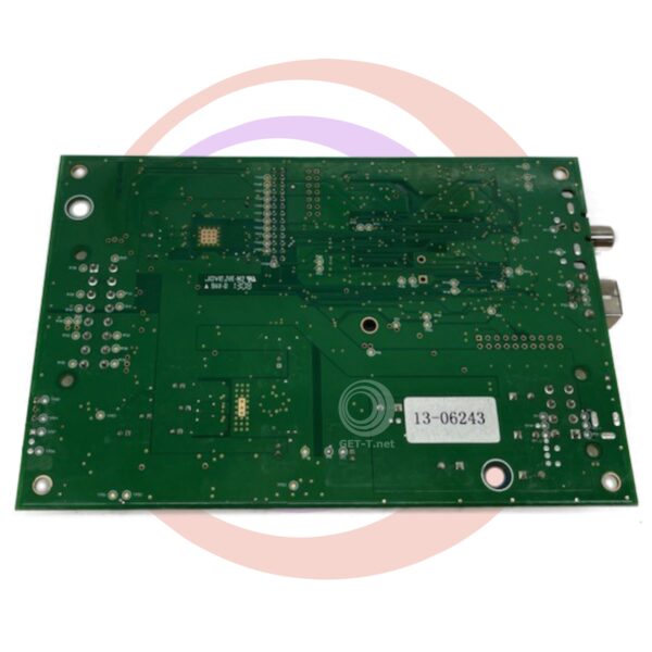 A BALLY ALPHA 2 PCA212588 USB-B DIGITAL AUDIO AMP. GETT Part AMP106 green pcb board with a chip on it.