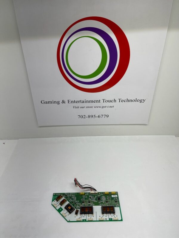 A refurbished pcb board with a logo on it, featuring the GETT Part INVT272.