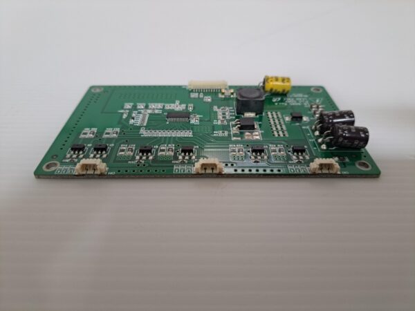 A small Inverter for use with Tovis/ Tatung LCD Monitors for use on Bally Games, Others. GH436A and Part LB6095 GETT Part INVT308 electronic board on a white surface.
