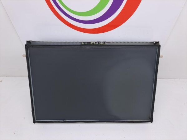 A black 22" Effinet LCD Monitor for a Shuffle Master game on a white background.