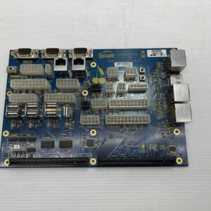 An Everi HDX Core Backplane... 2610040208...P/N: 230000-00283-1 with a number of components on it.