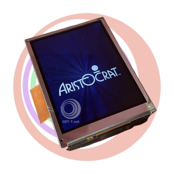 A lcd screen with the word artocraft on it.