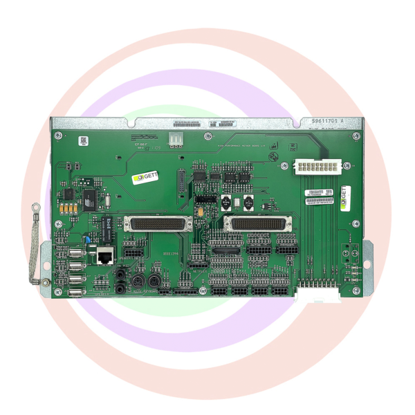 A GTR72 AD Board / Control Board / LCD Driver Board GETT Part ADB333 with a lot of electronics on it.
