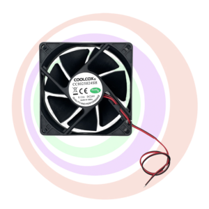 A CC4010H12B..0.06A DC12V..COOLCOX BRAND..3 WIRE ..NO CONNECTOR GETT Part FAN217 cooling fan on a circular background.