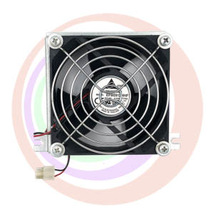 A EFB0912HHF -T7K8..DC12 0.44A..2 WIRE..WITH LARGE CONNECTOR..GETT Part FAN298 on a white background.