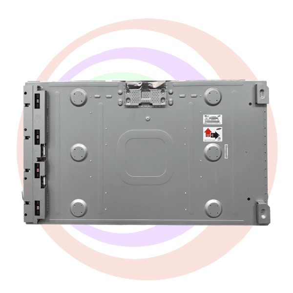 Rear view of a Samsung TV panel.