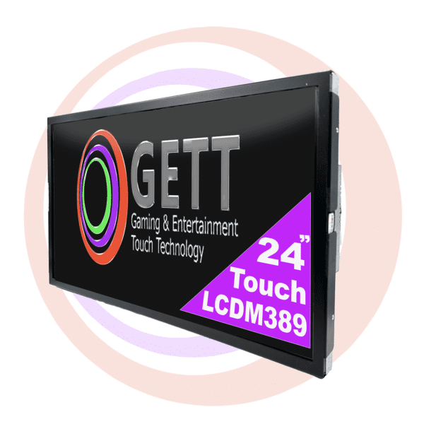 24" GETT touch screen monitor LCDM389.