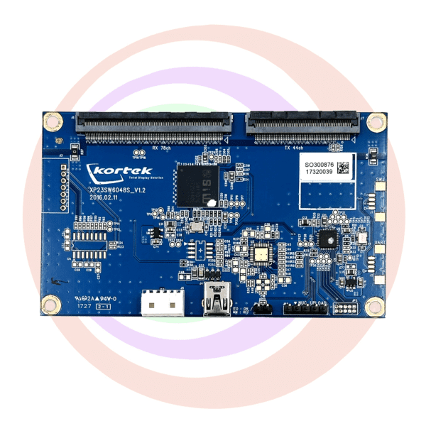 Kortek display board with circuit board components.